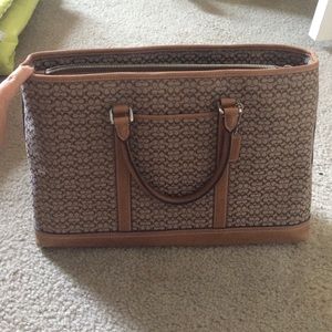 Coach mini c work bag