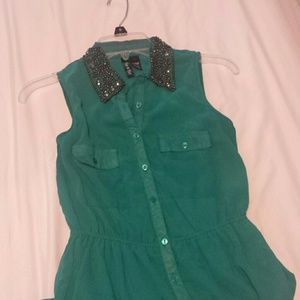 Turquoise mermaid dress