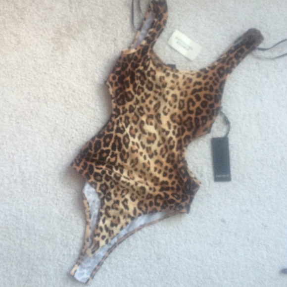 Leopard Body suit