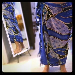 Men's Hawaiian Sarong Fisherman God