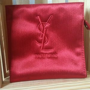 BNWOT YSL perfume/makeup bag
