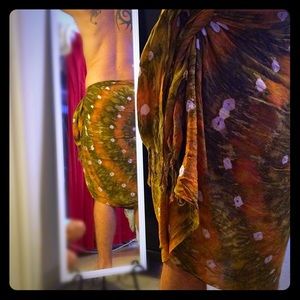 Men's Hawaiian Bali Sarong Wrap Short