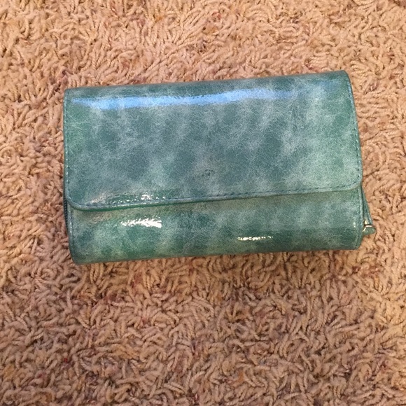 Very cute teal wallet