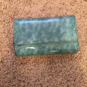 Very cute teal wallet