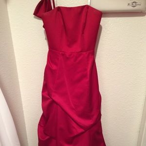 Davids bridal bridesmaid dress.