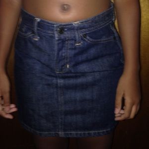 Gap Mini jean Skirt