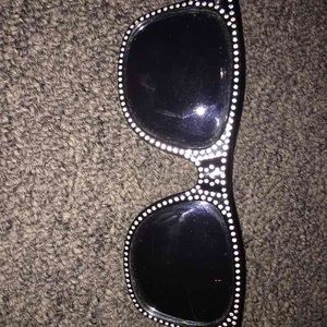 Rhinestone glasses