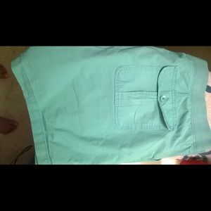 Mint green (sea green) shorts