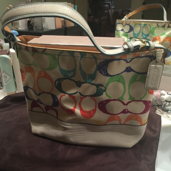 Coach Scribble Bucket Bag