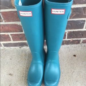 Hunter rain boots