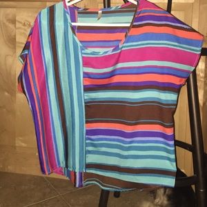 Stripped colorful shirt