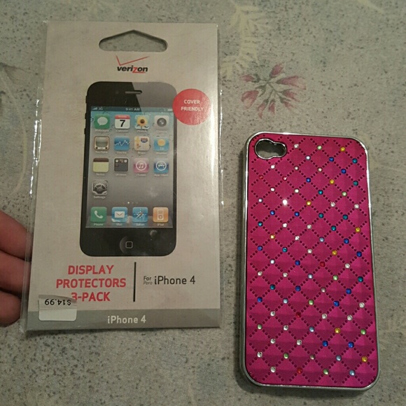 Iphone4 protector and case nwot