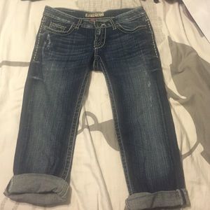 BKE Sabrina fit, stretch.