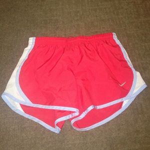 Red and Blue Nike Shorts