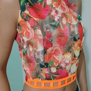 Colorful Crop Top Shirts