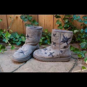 Classic Shirt Grey Snowflake UGG