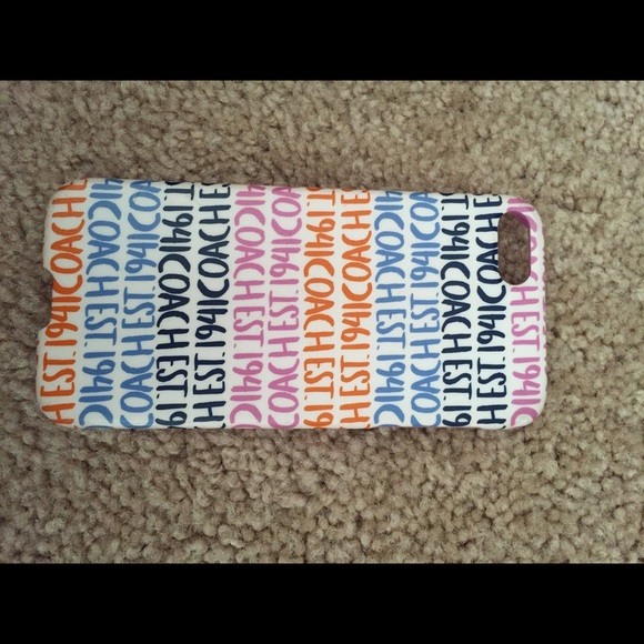 Rainbow coach iPhone 5s case