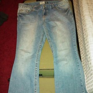 Boot cut jeans