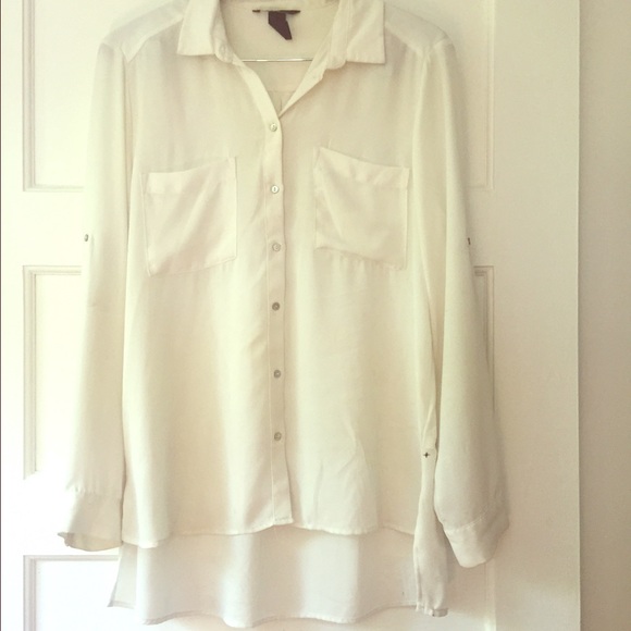 White H&M dress shirt