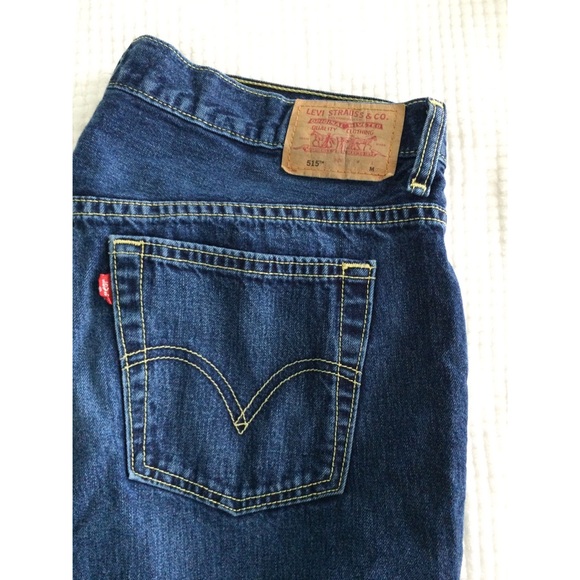 Levi Bootcut Fringed Jeans