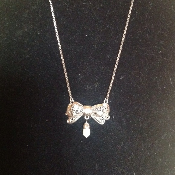 Brighton bow necklace