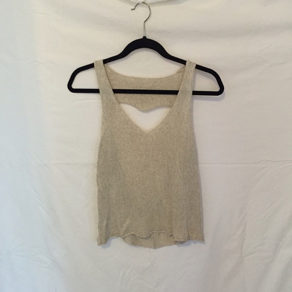 Brandy Melville Open Heart Back