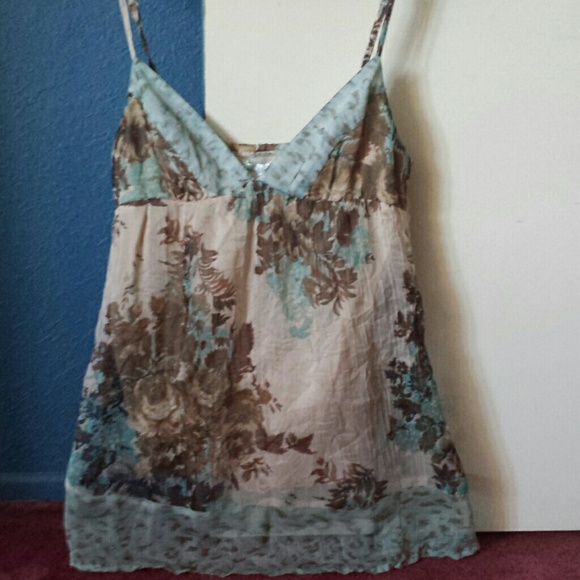 Floral baby doll top