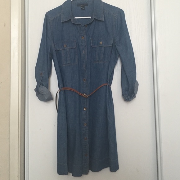 Forever 21 Dresses & Skirts - Dark Denim Dress