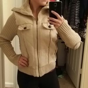 Tan jacket / sweater