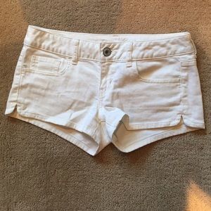 AEO white shorts