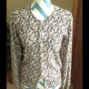 Vertical Design Cashmere Sweater