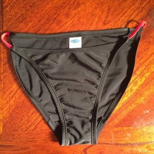 Black bikini bottoms
