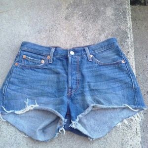 Levi High Waisted Shorts