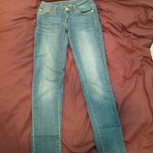 Celebrity pink jeggings