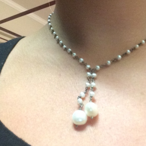 Pearl necklace from Sundance catalog