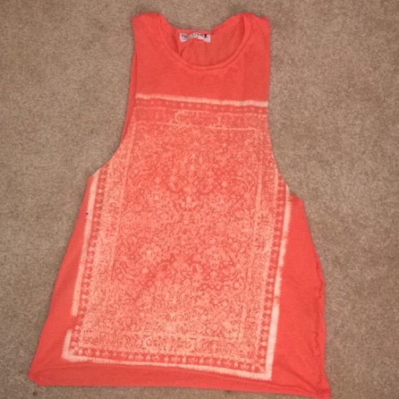 UO Peach Graphic Tank Top