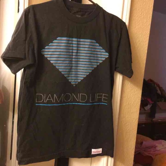 Small diamond supply co shirt