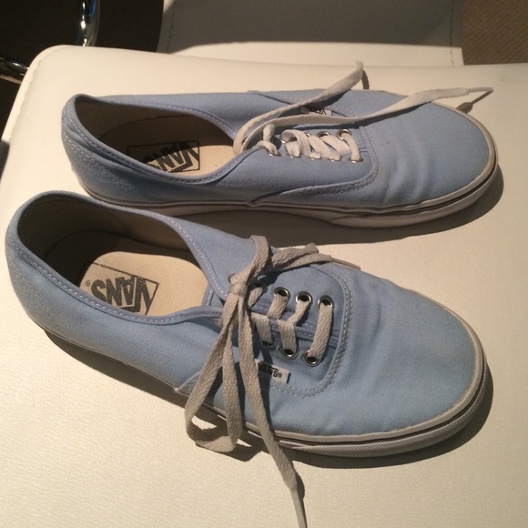 Baby blue vans