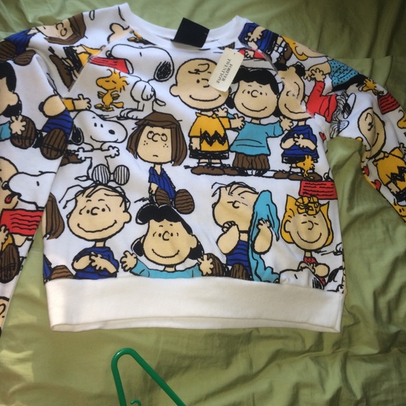 peanuts sweatshirt forever 21