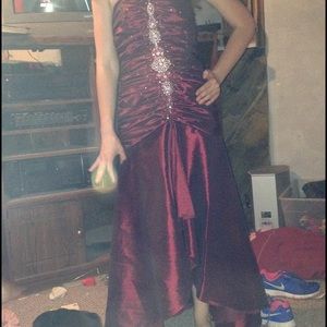 Purple wedding/prom dress