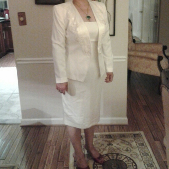 Elegant dress and jacket -vintage couture impeccal - Picture 2 of 4