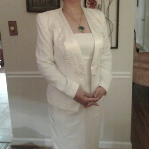 Elegant dress and jacket -vintage couture impeccal - Picture 4 of 4