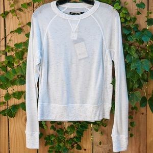 Rag & Bone Basic Raglan White Top