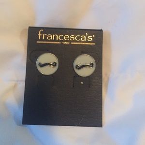 Mustache earrings