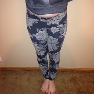 floral leggings