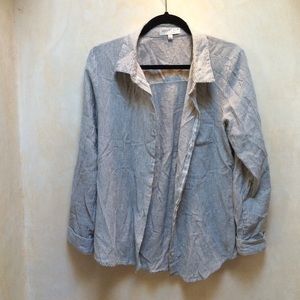 Pinstriped Button-down