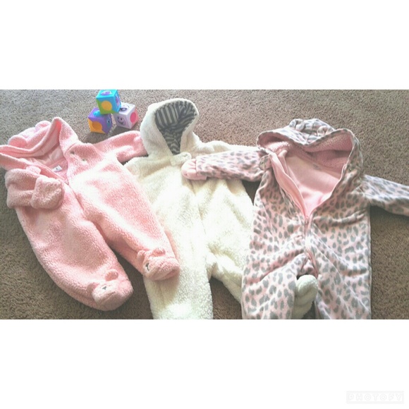 Carter's Baby Girl Snug Like a Bug Bundle