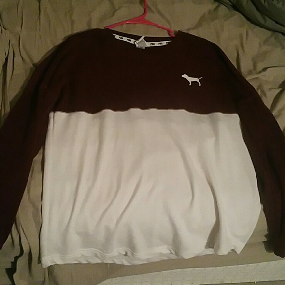 Maroon PINK crew