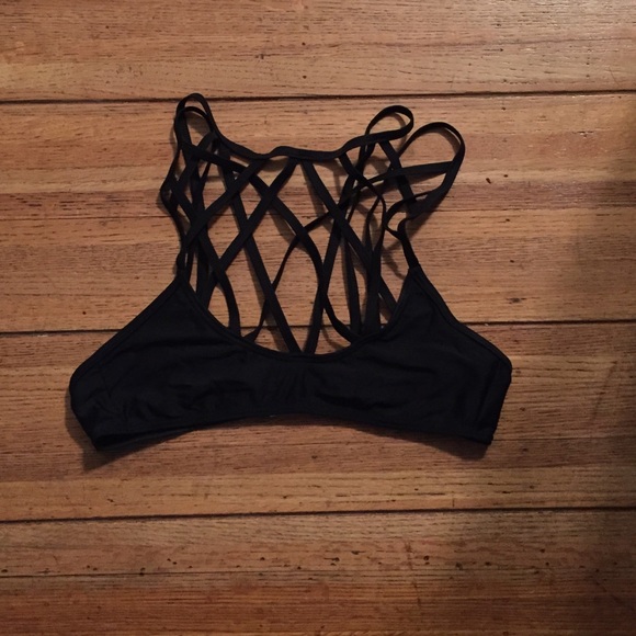 Nastygal Bikini Top black