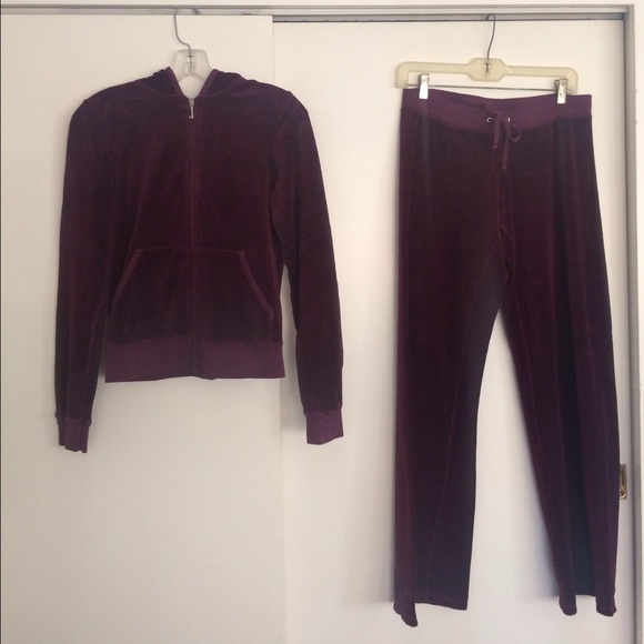 Juicy Couture track sweat set